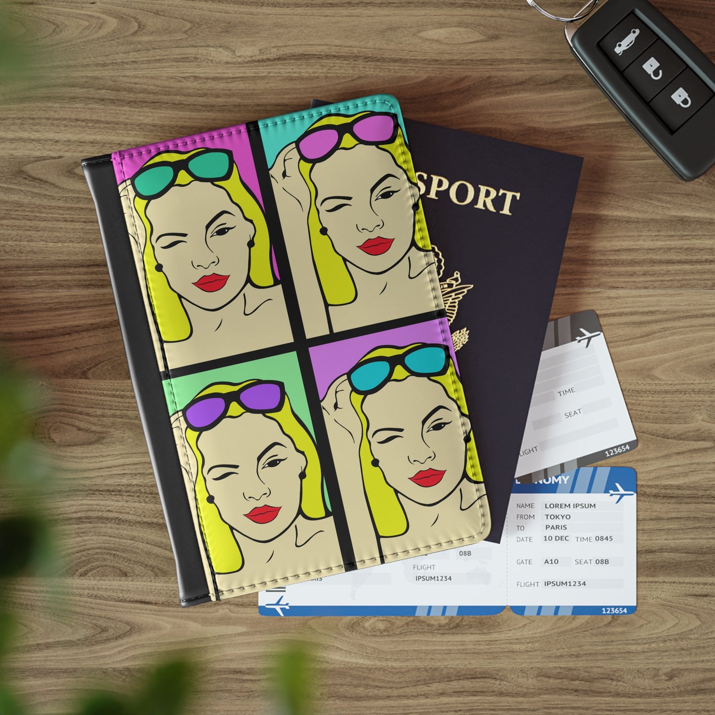 Sassy and Fun Passport Cover