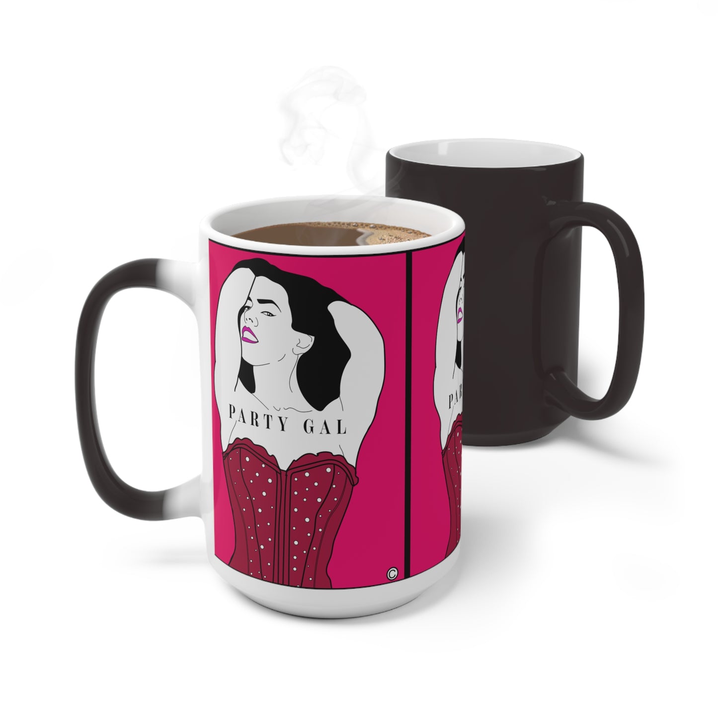 Party Gal Color Changing Mug