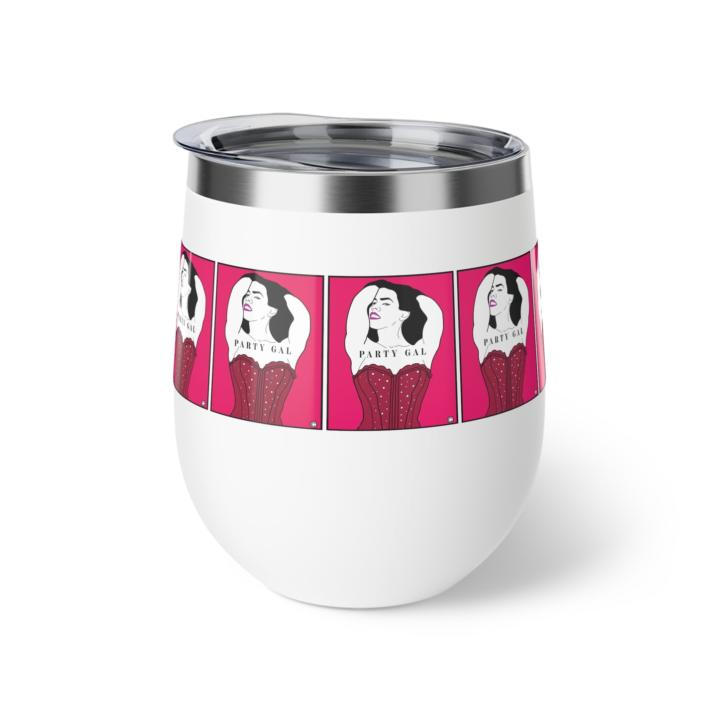 Party Gal Copper Vacuum Insulated Cup, 12oz