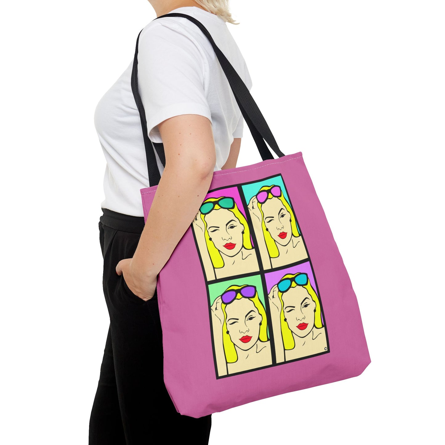 Sassy Pop Art Tote Bag