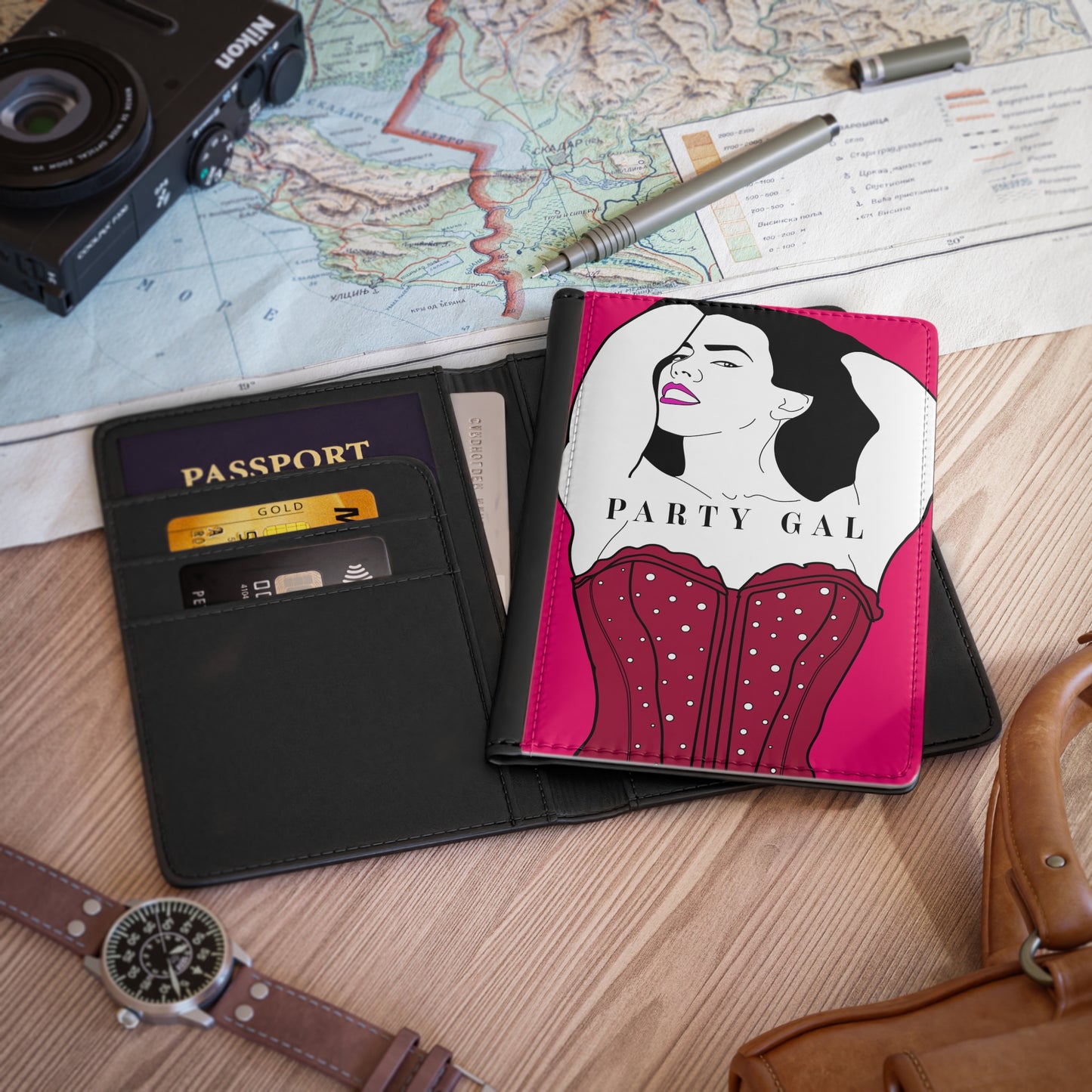 Party Gal Passport Cover