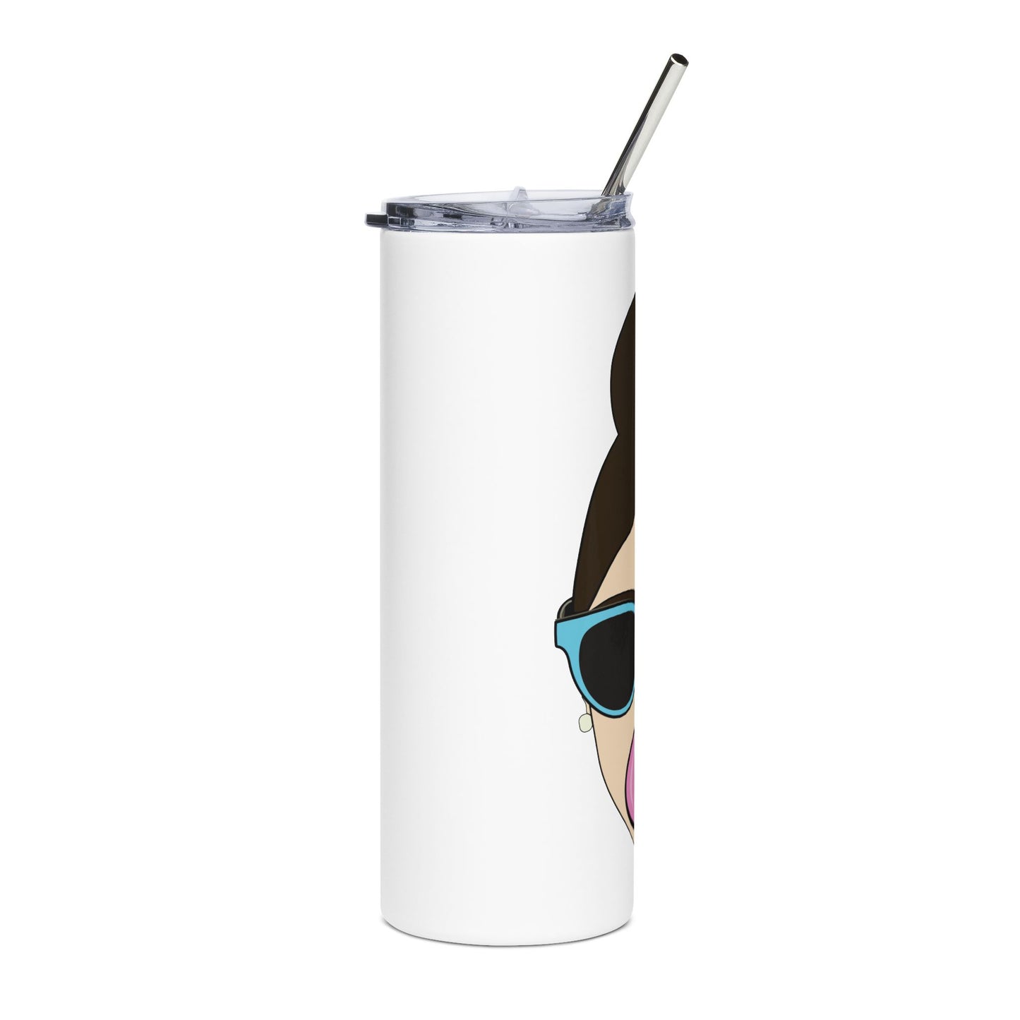 BubbleGum Tumbler 20oz with Straw