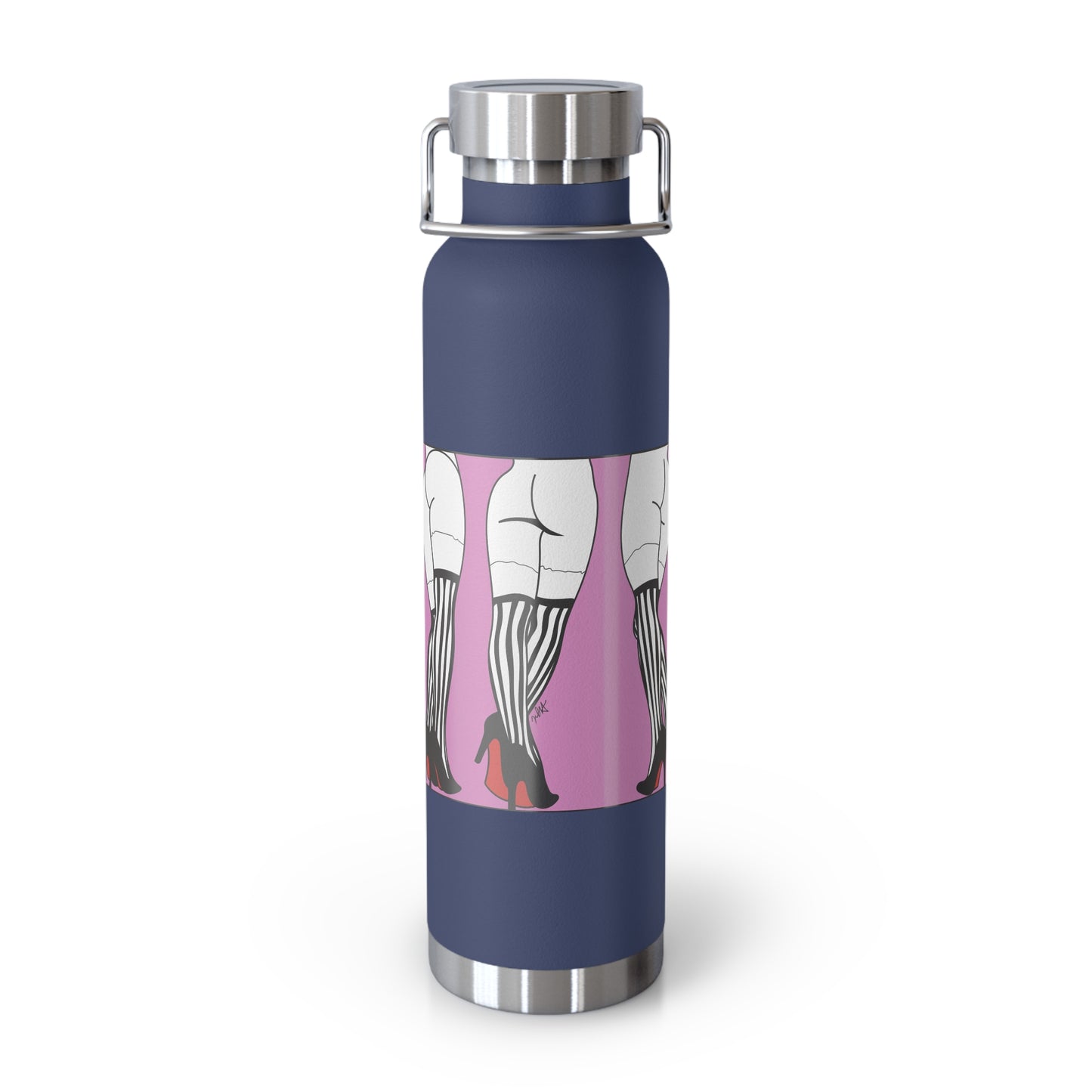 Burlesque Insulated Water Bottle - 22oz