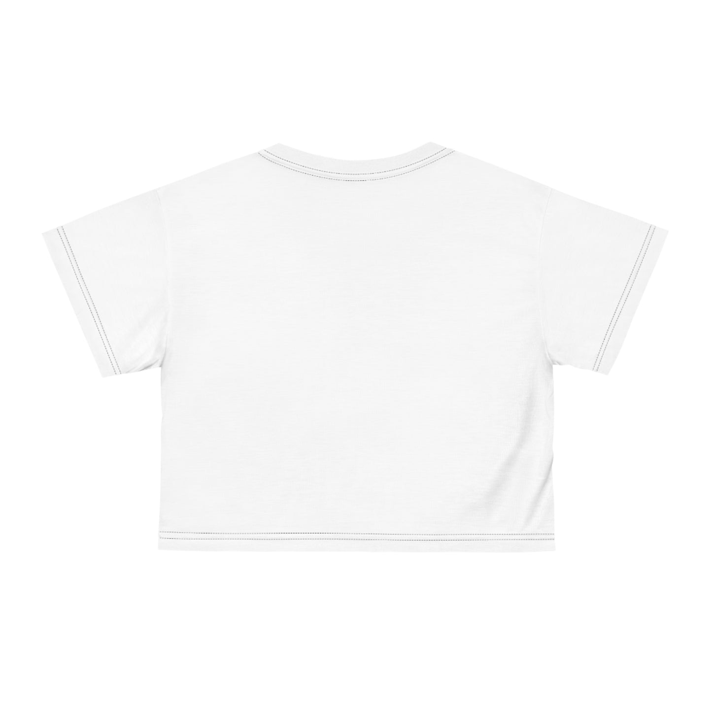 Sassy Crop Tee White