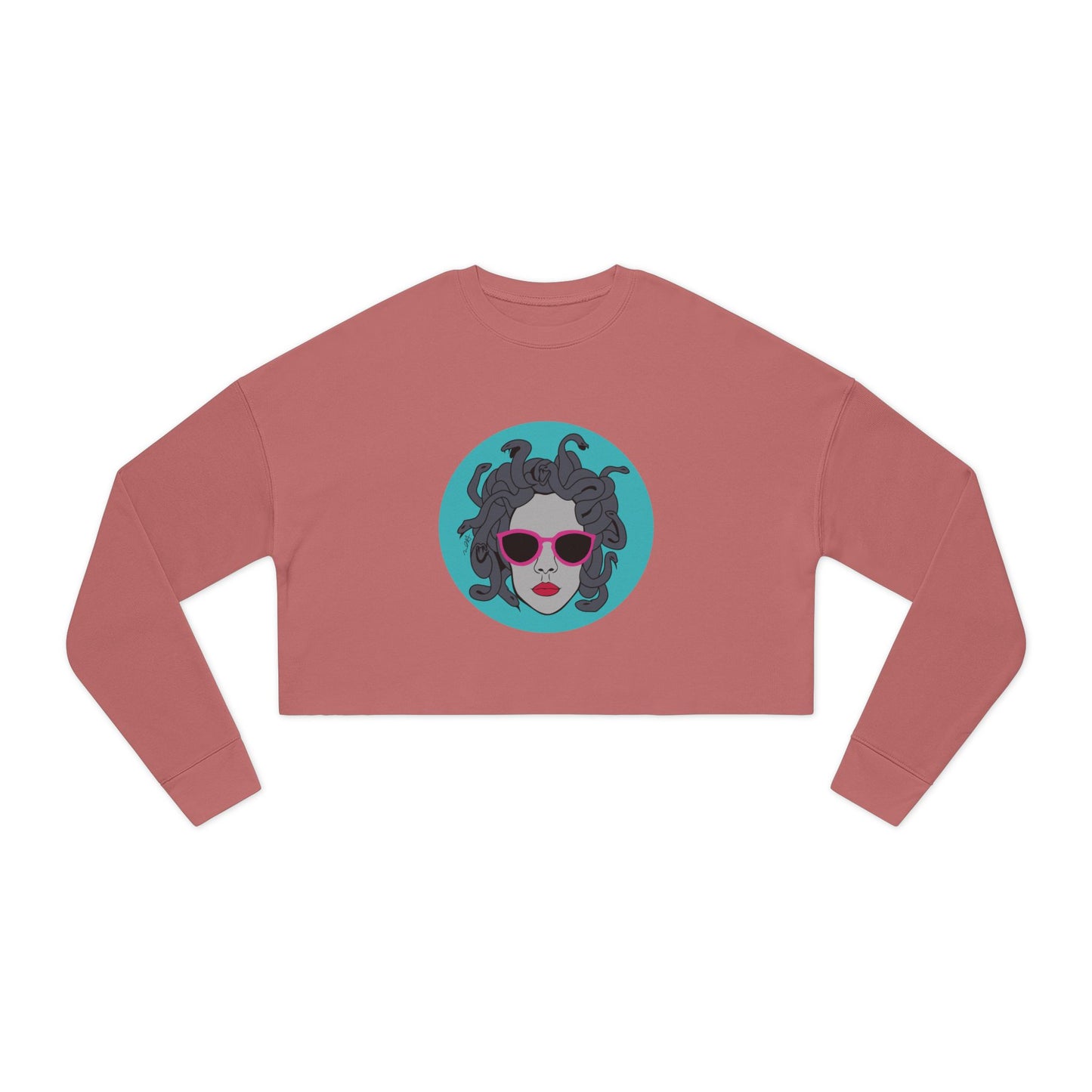 Medusa Cropped Sweatshirt