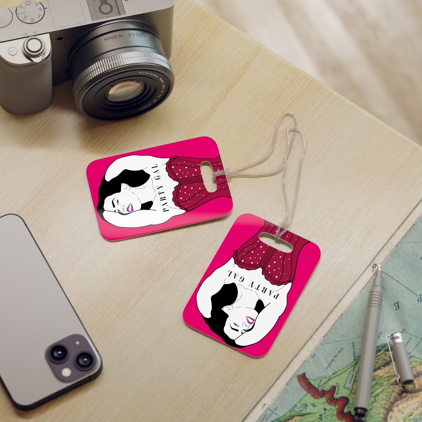 Party Gal Luggage Tags