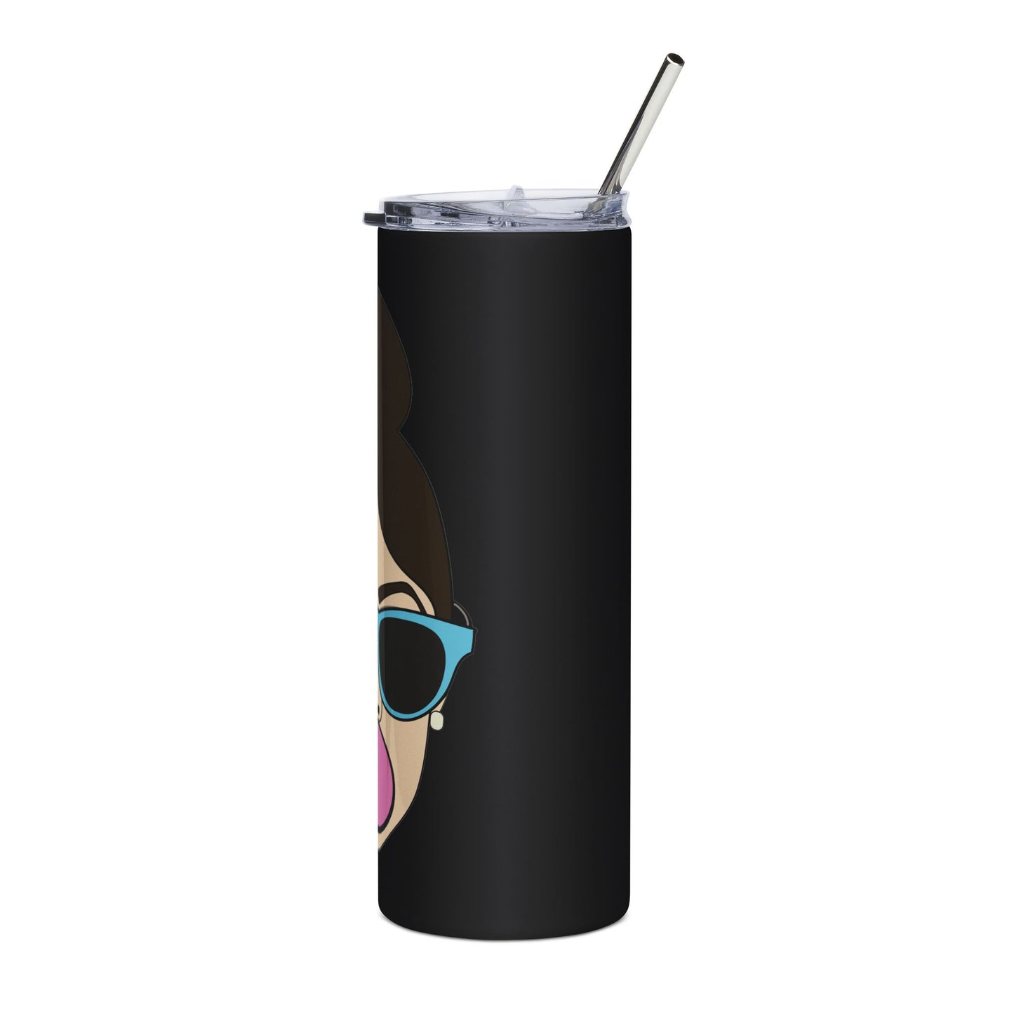 BubbleGum Tumbler 20oz with Straw