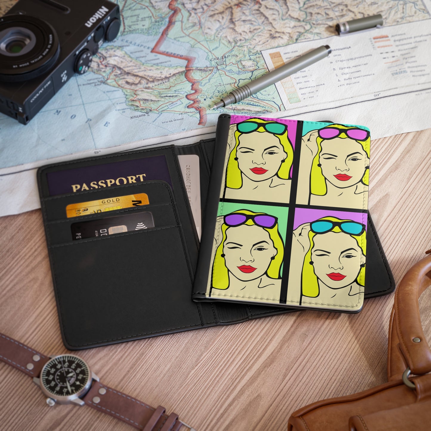 Sassy and Fun Passport Cover