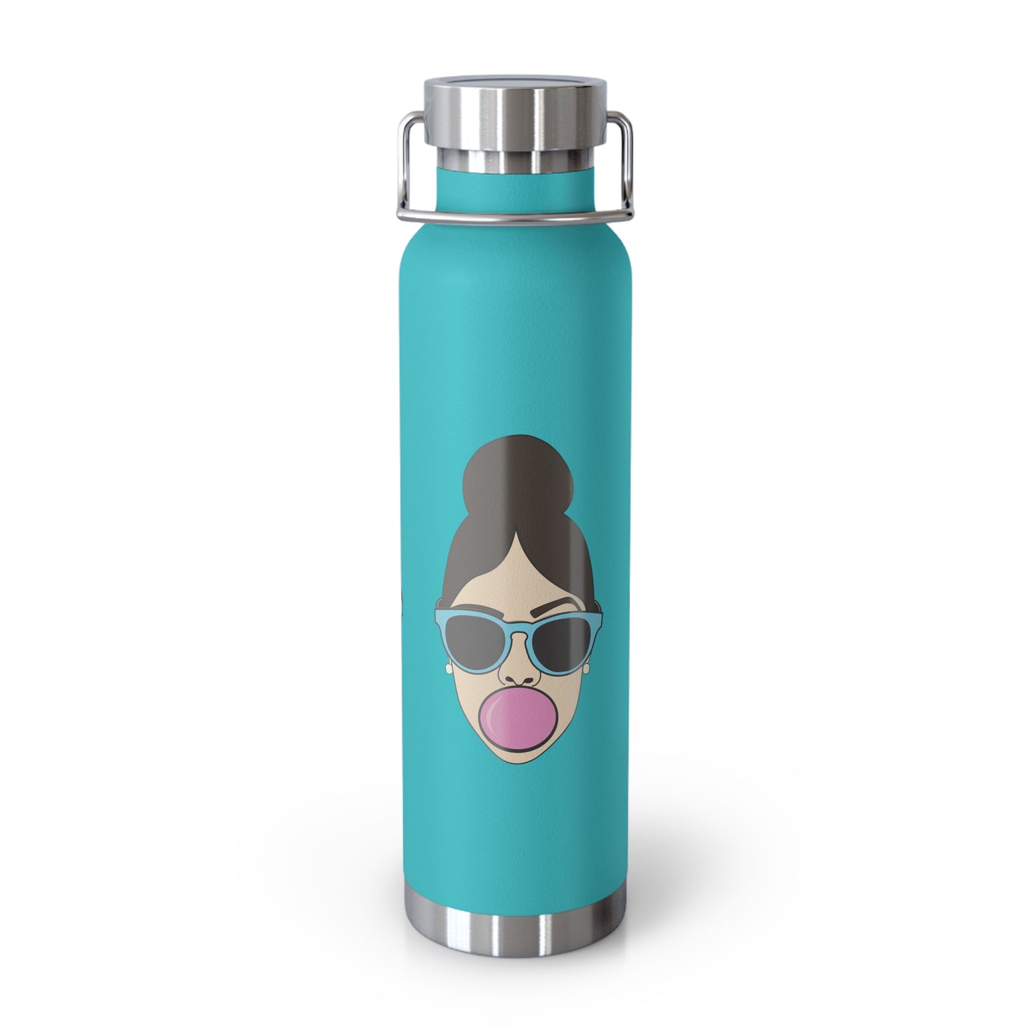BubbleGum Insulated Water Bottle -  22oz