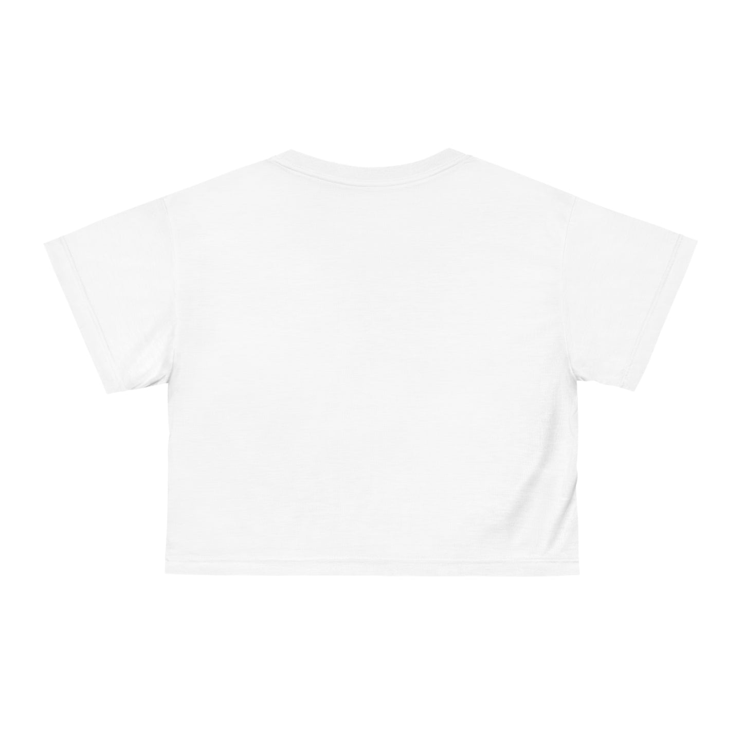 Sassy Crop Tee White