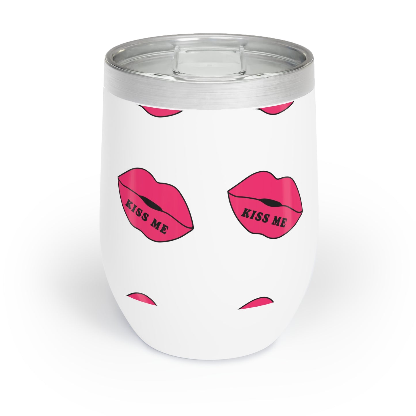 Kiss Me Chill Wine Tumbler