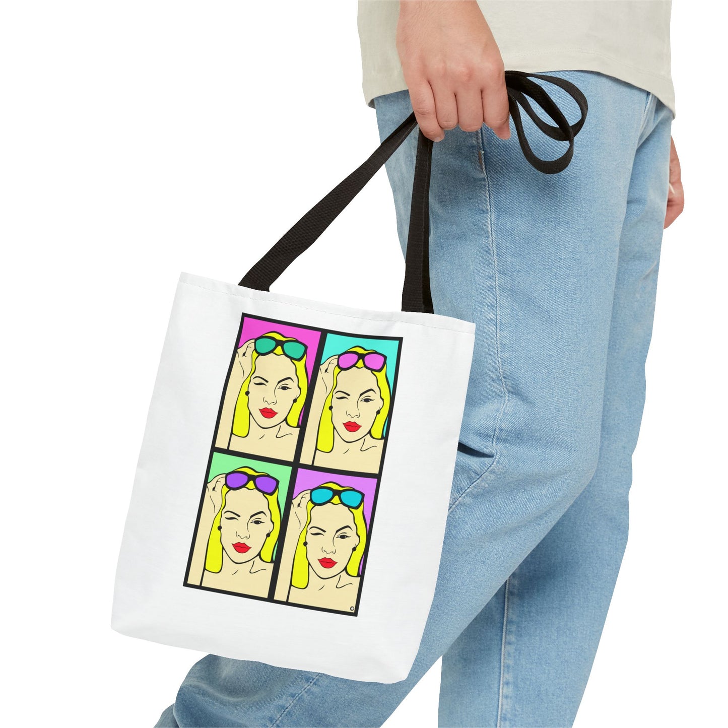 Sassy Pop Art Tote Bag