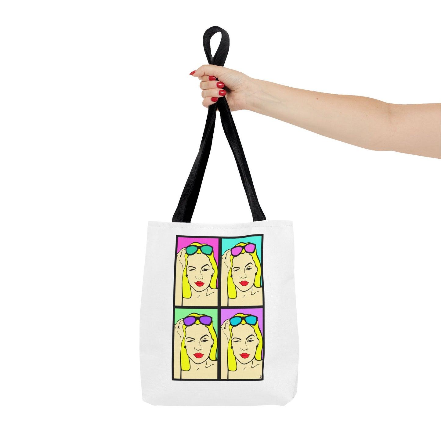 Sassy Pop Art Tote Bag