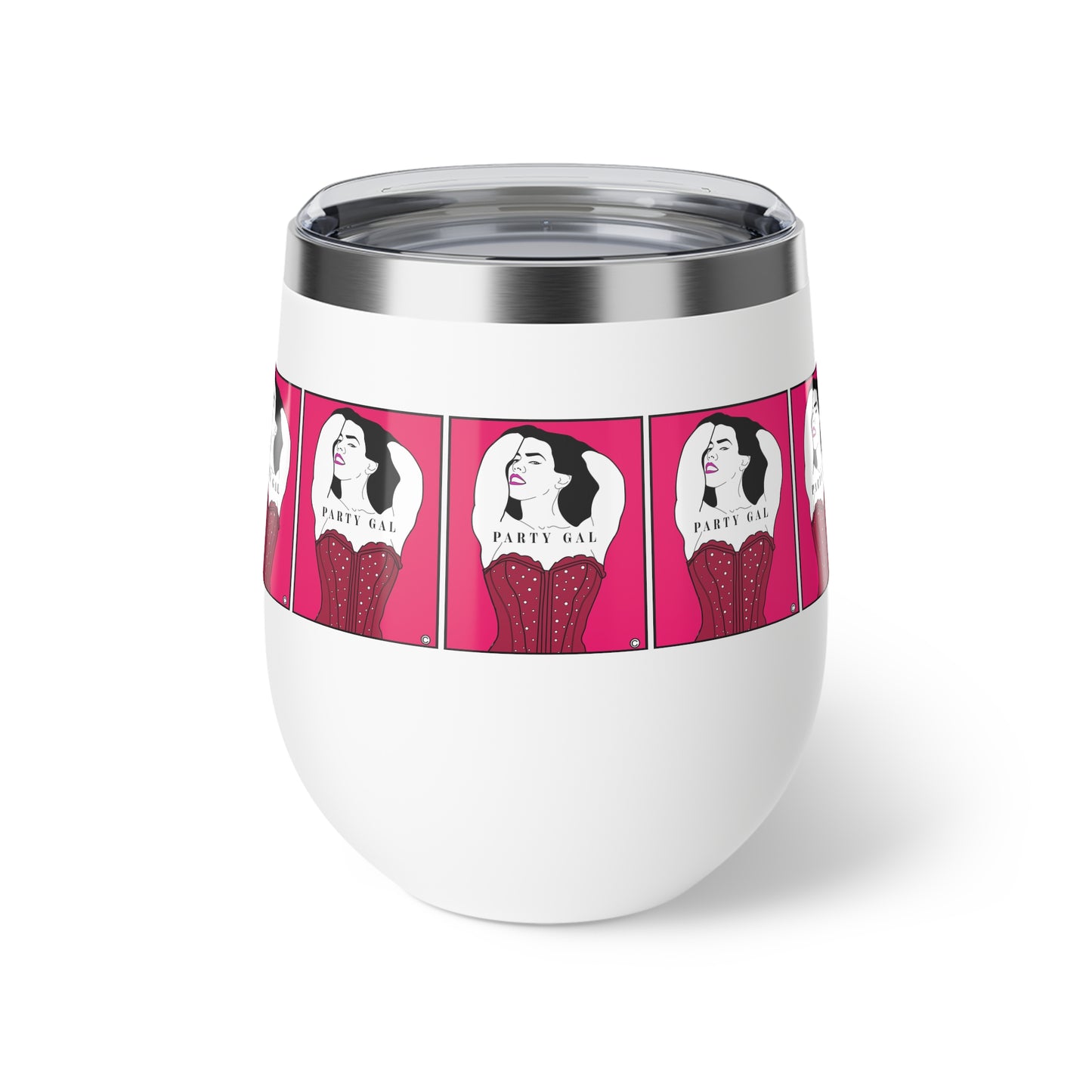 Party Gal Copper Vacuum Insulated Cup, 12oz