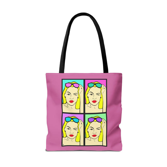 Sassy Pop Art Tote Bag