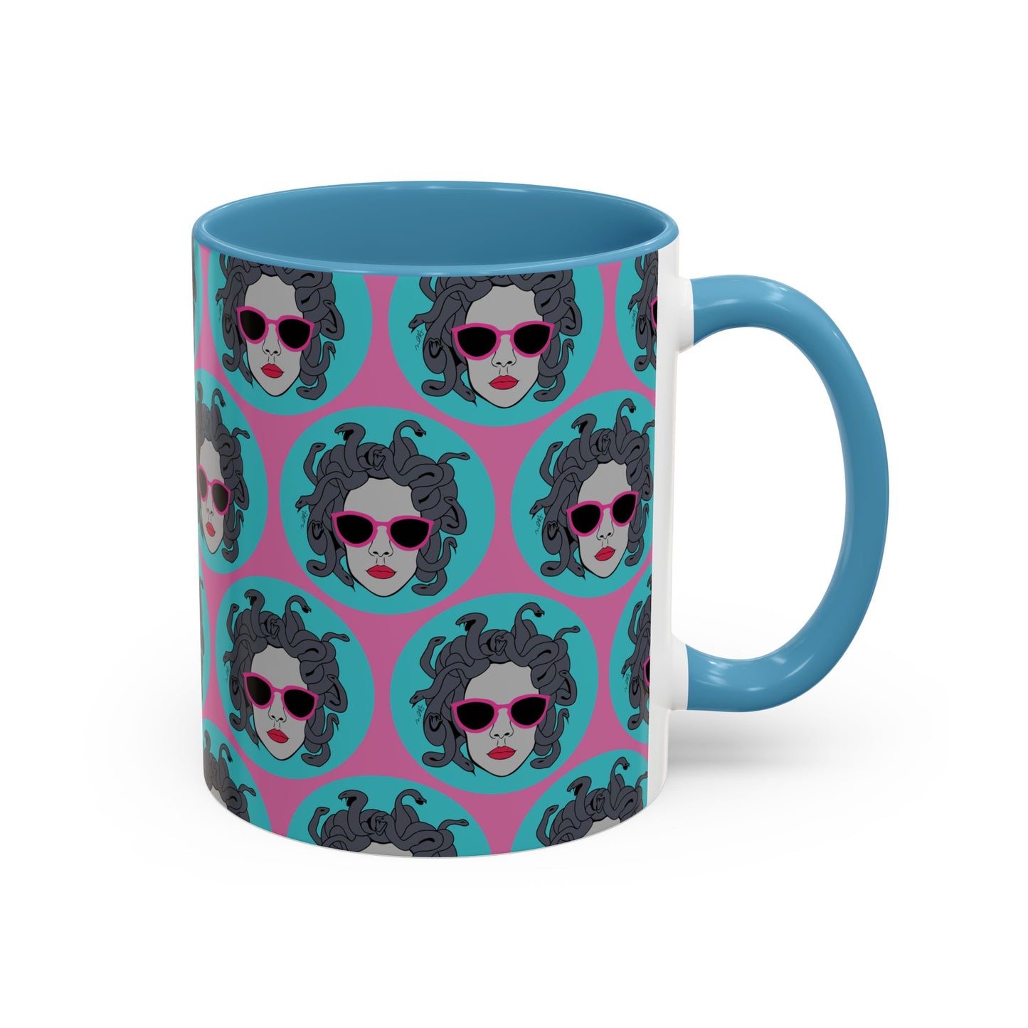 Colorful Medusa Coffee Mug