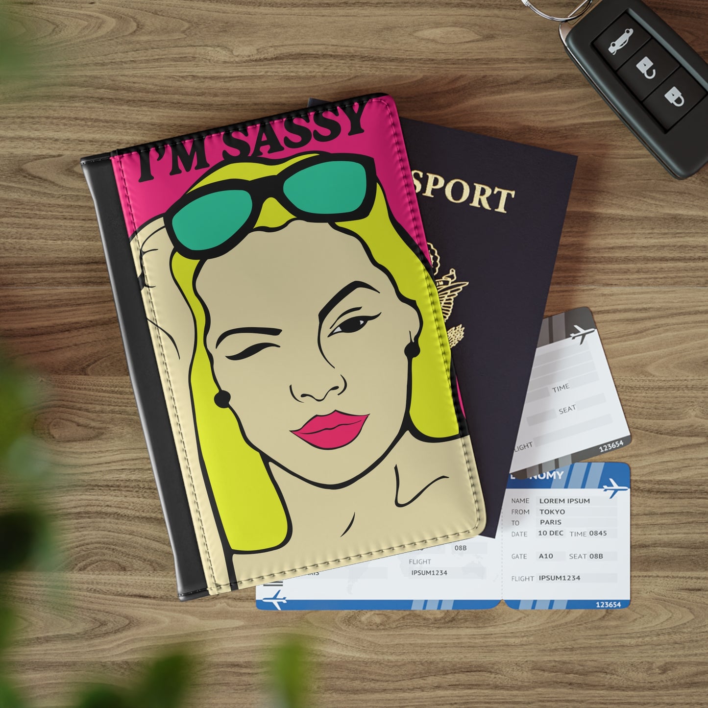 I'm Sassy Passport Cover