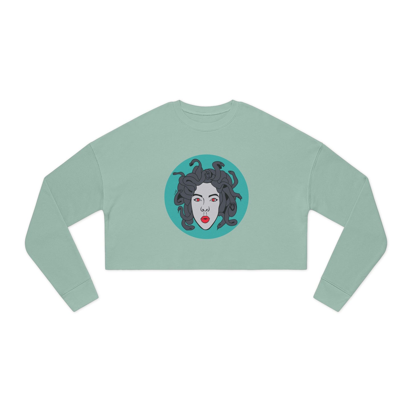 Medusa Women's Cropped Sweatshirt