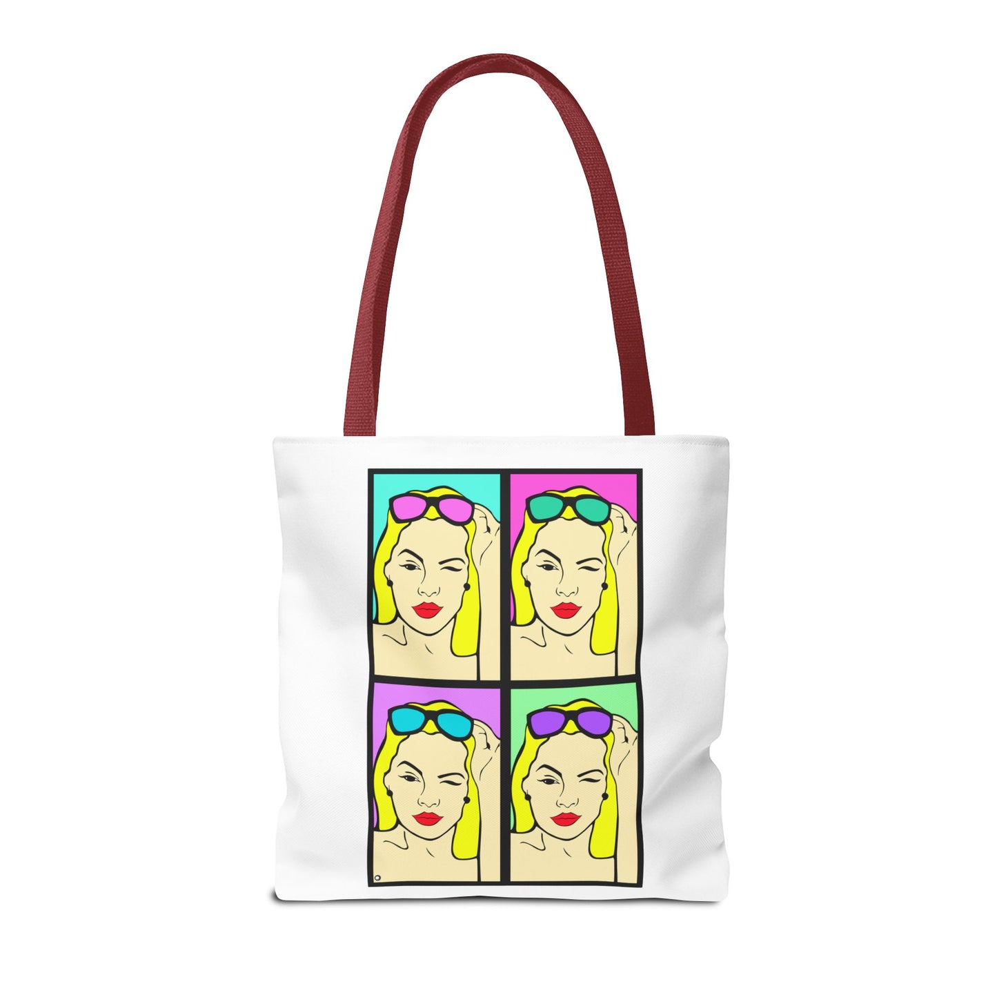 Sassy Pop Art Tote Bag