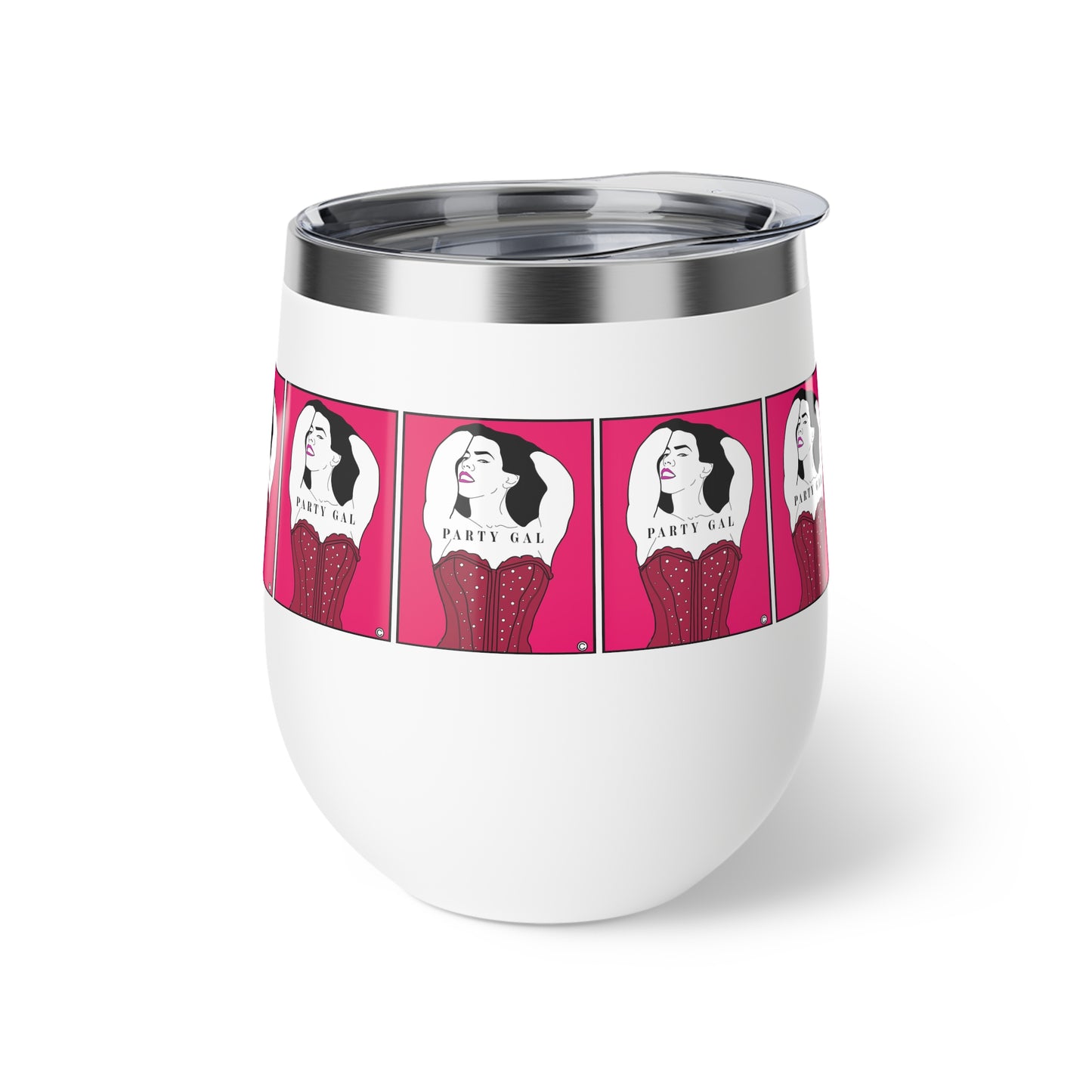 Party Gal Copper Vacuum Insulated Cup, 12oz