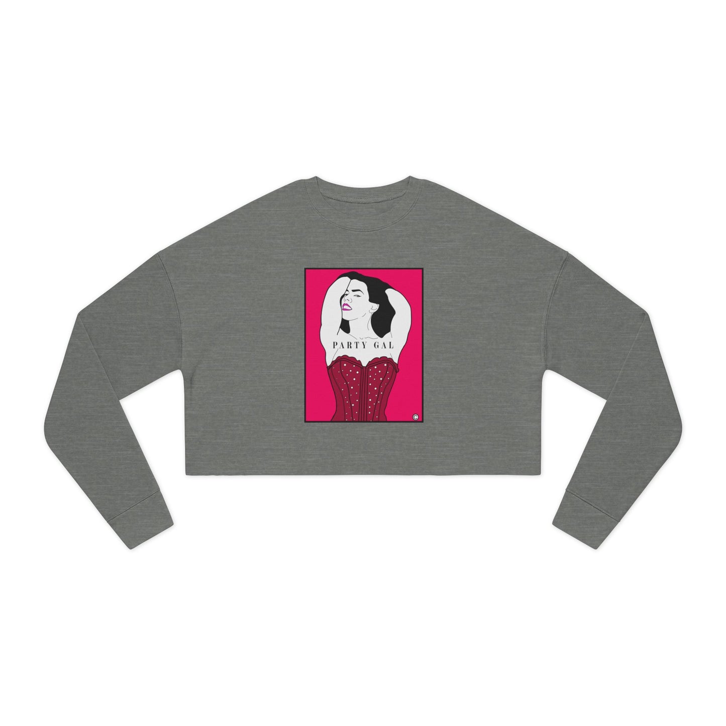 Party Gal Women's Cropped Sweatshirt