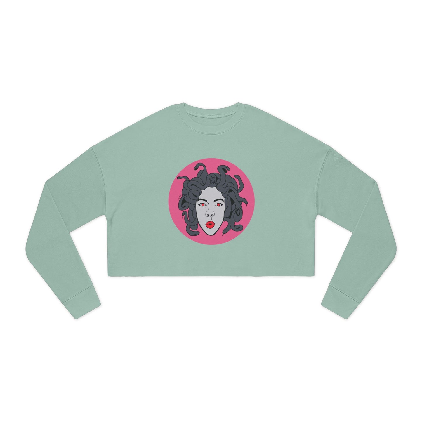 Medusa Cropped Sweatshirt