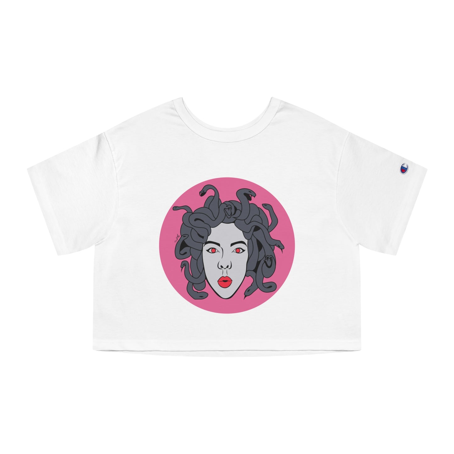 Medusa Cropped T-Shirt