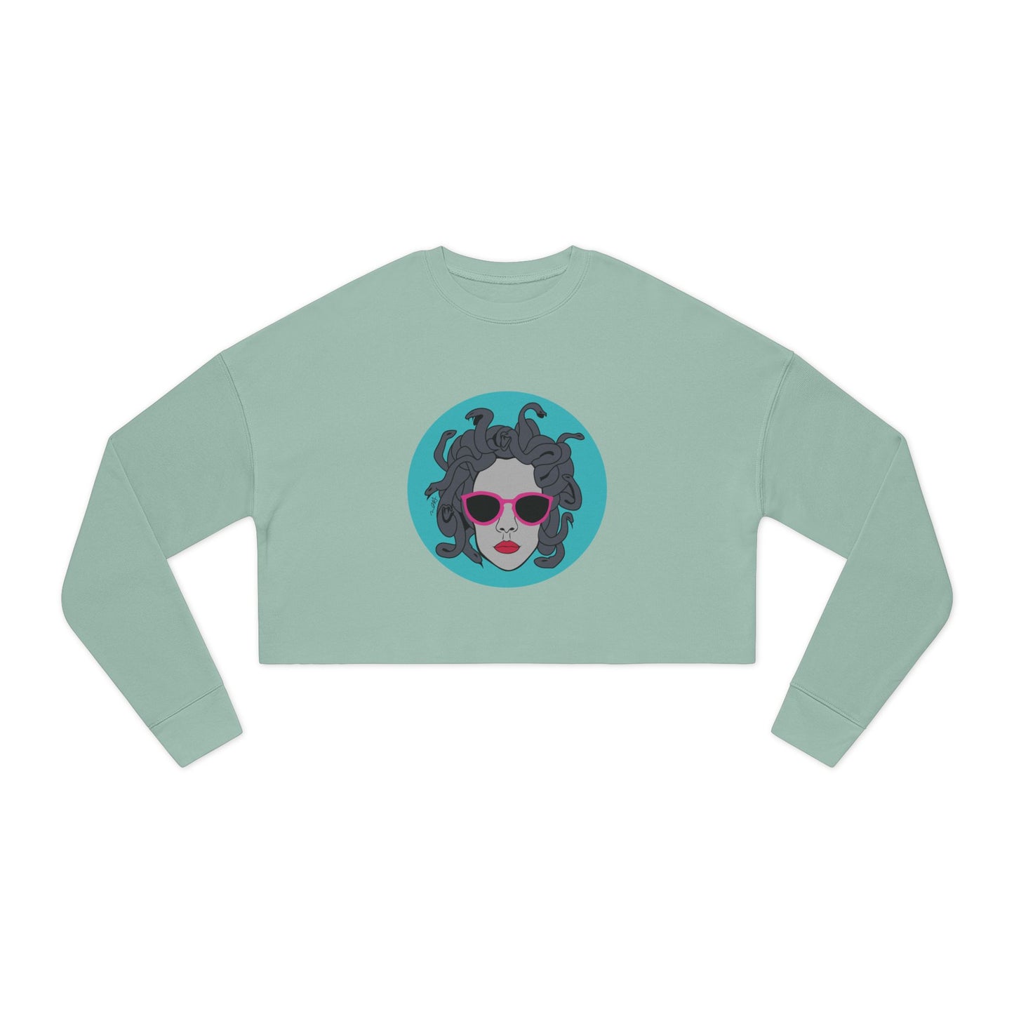 Medusa Cropped Sweatshirt