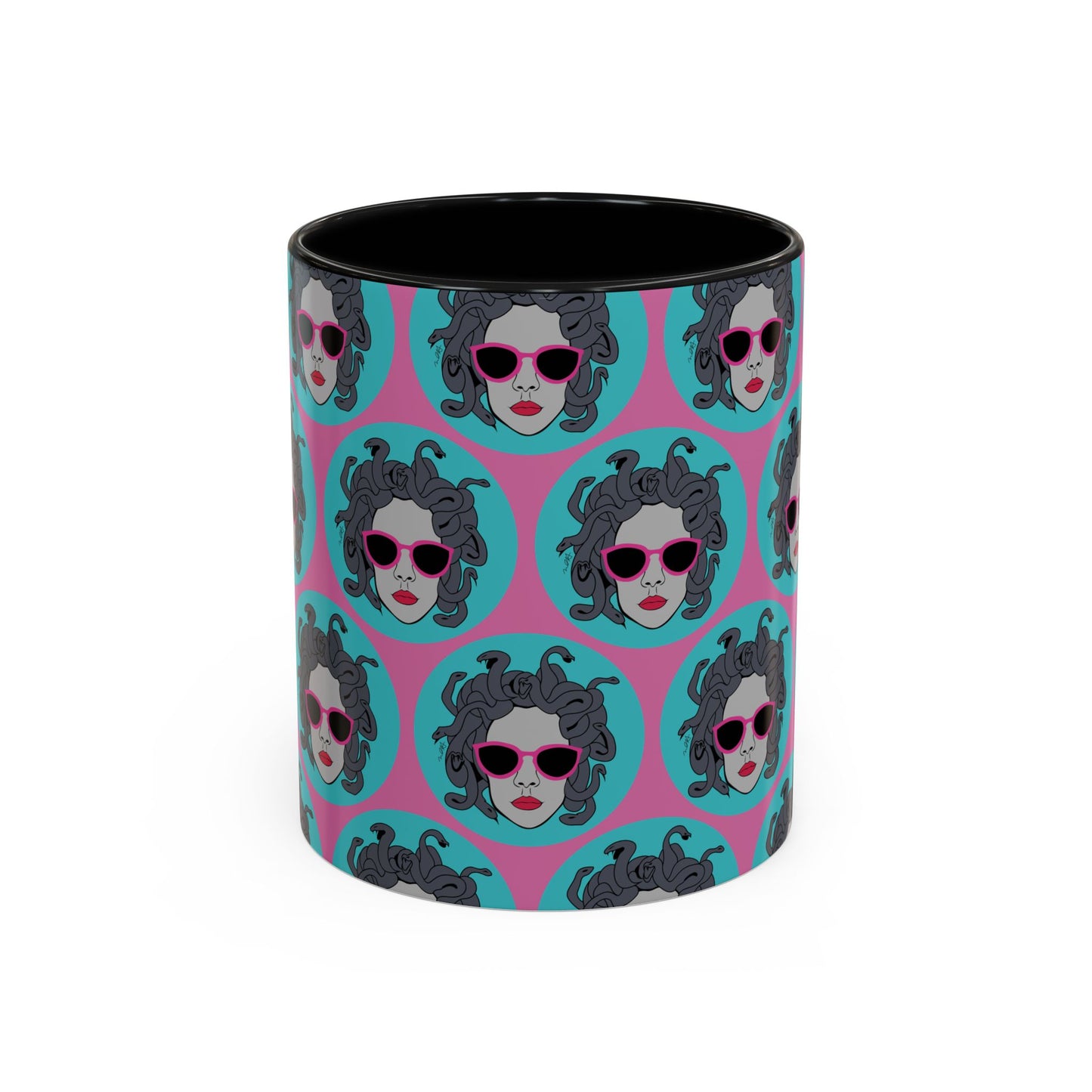 Colorful Medusa Coffee Mug