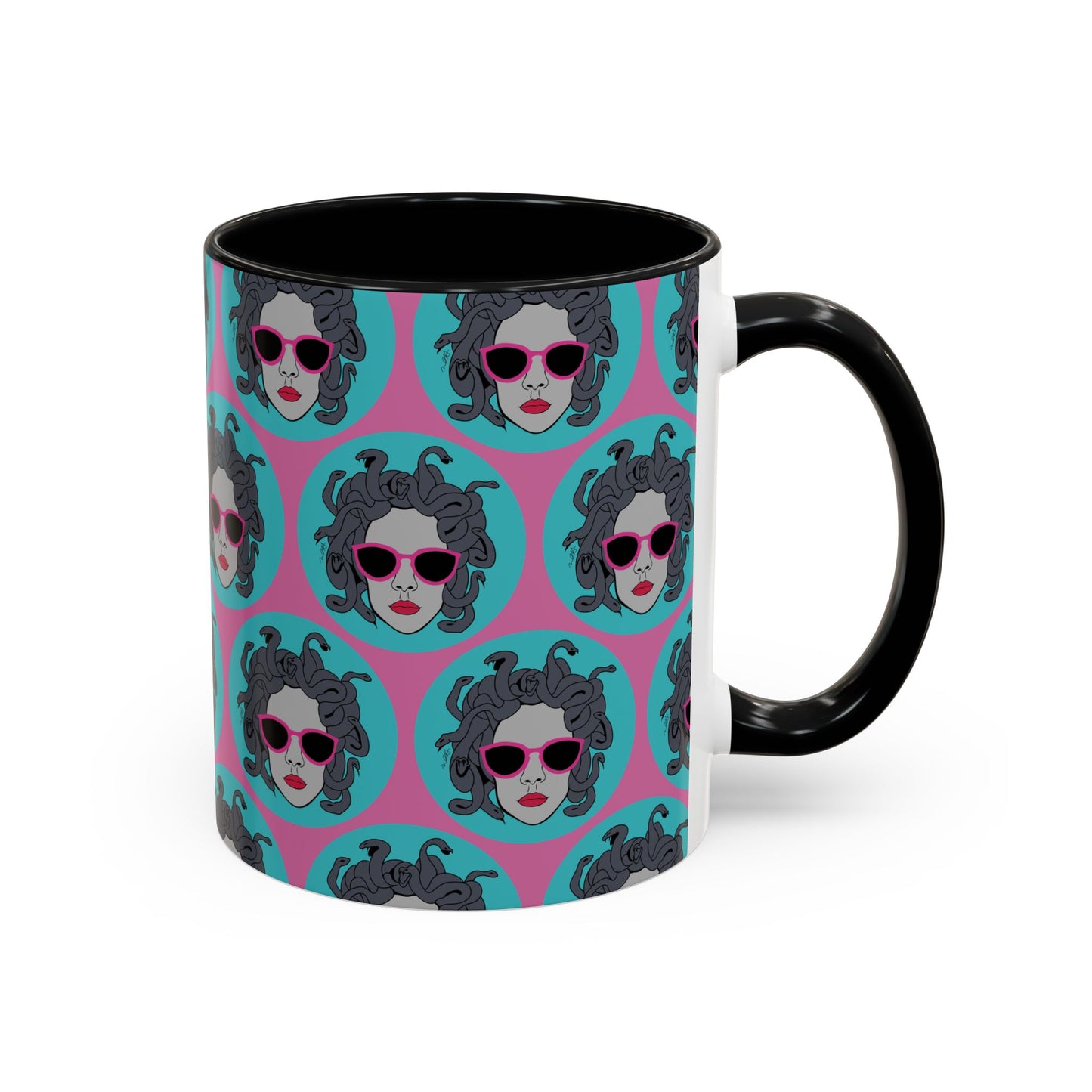 Colorful Medusa Coffee Mug