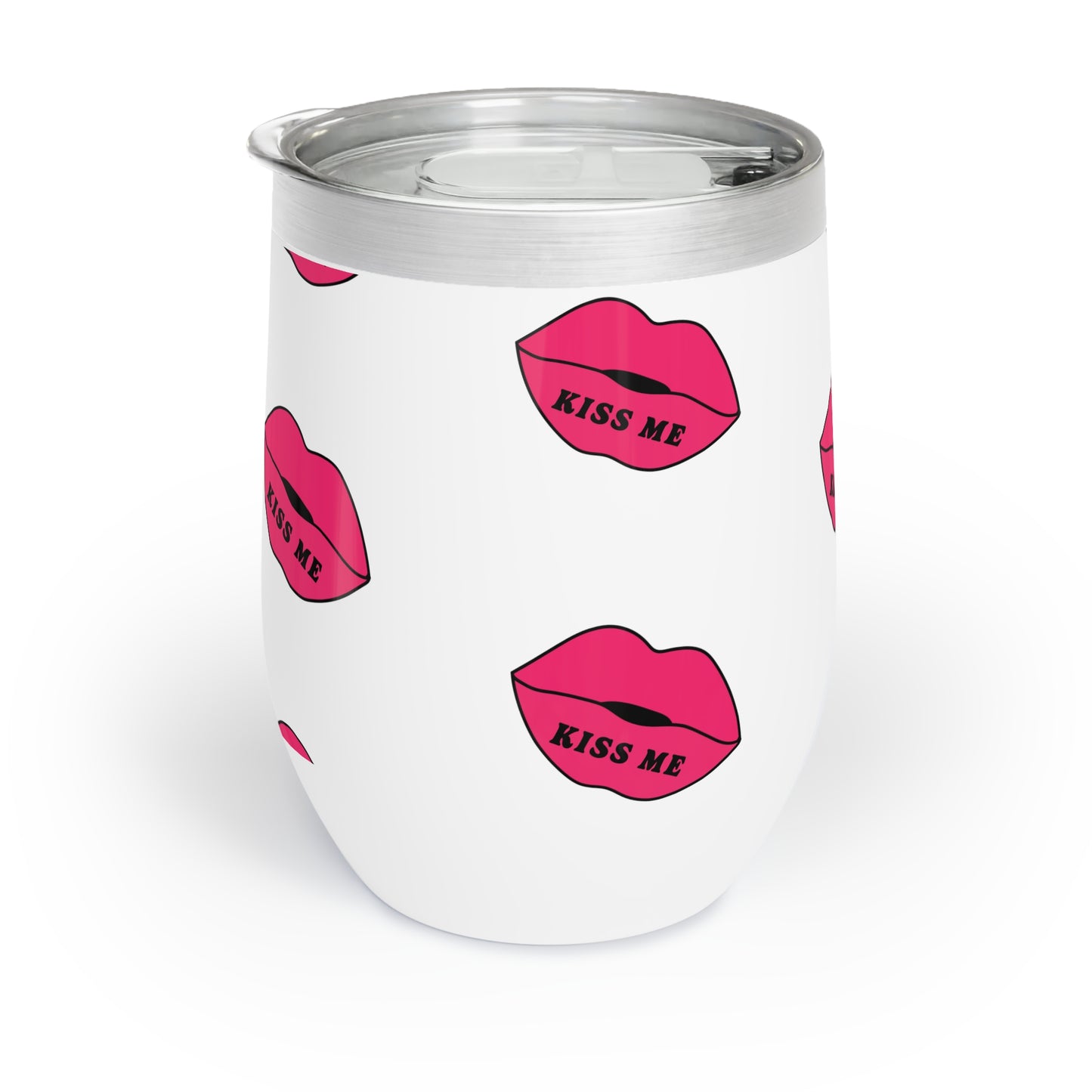 Kiss Me Chill Wine Tumbler