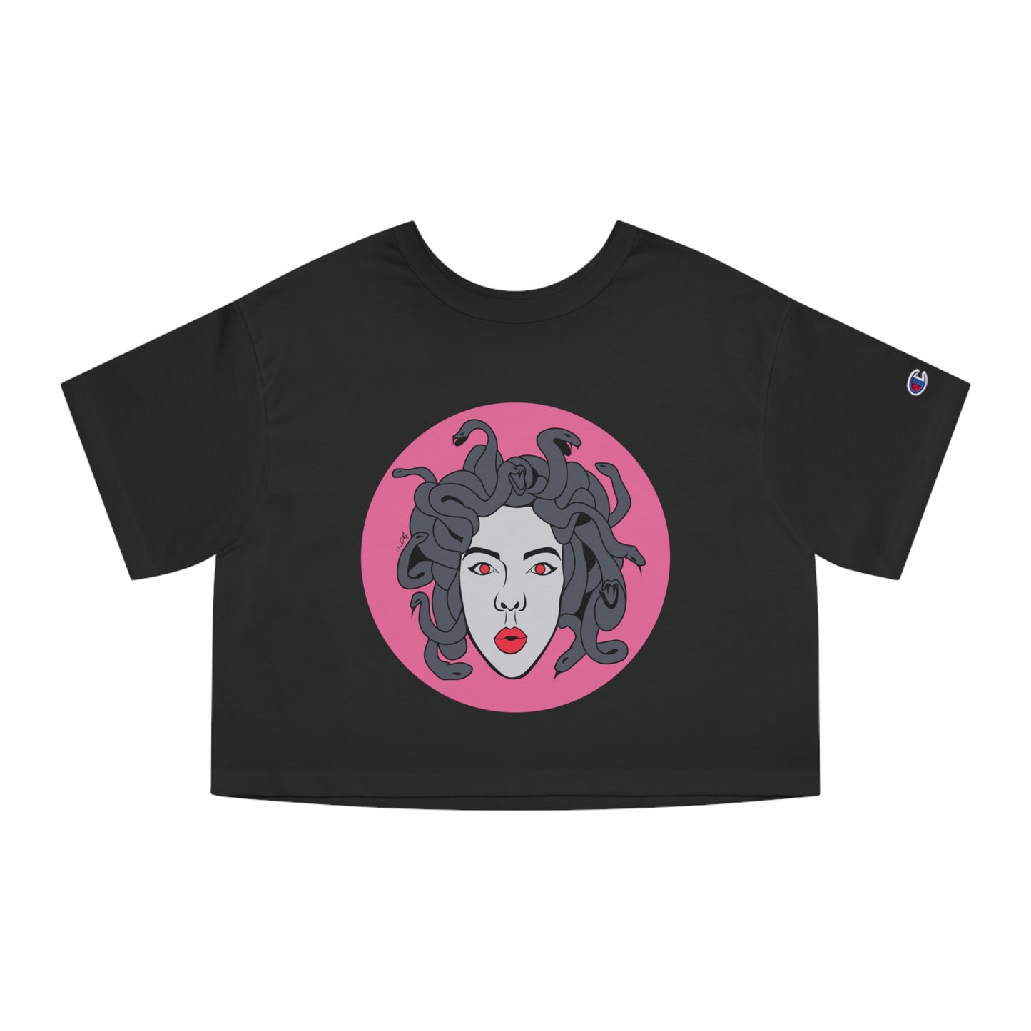 Medusa Cropped T-Shirt