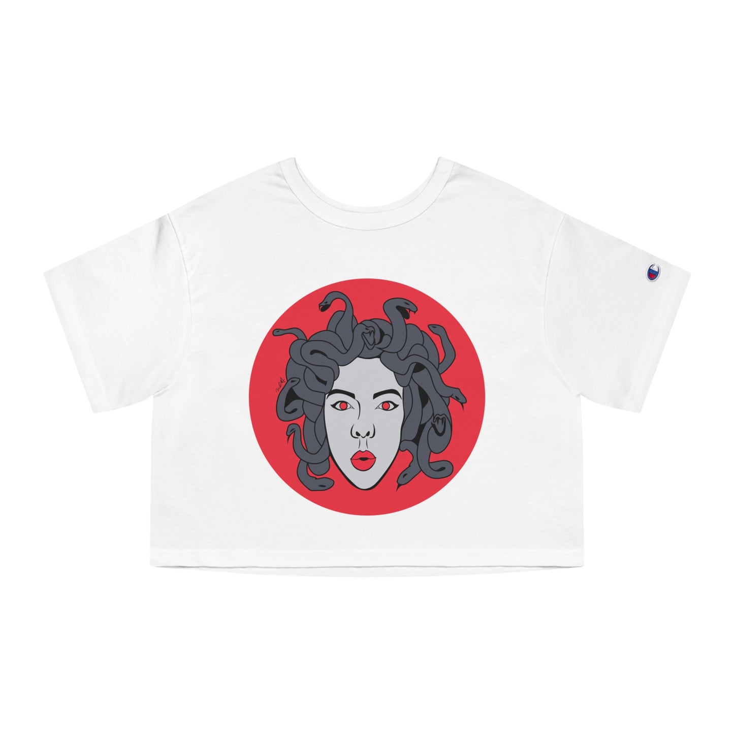Sassy Medusa Cropped T