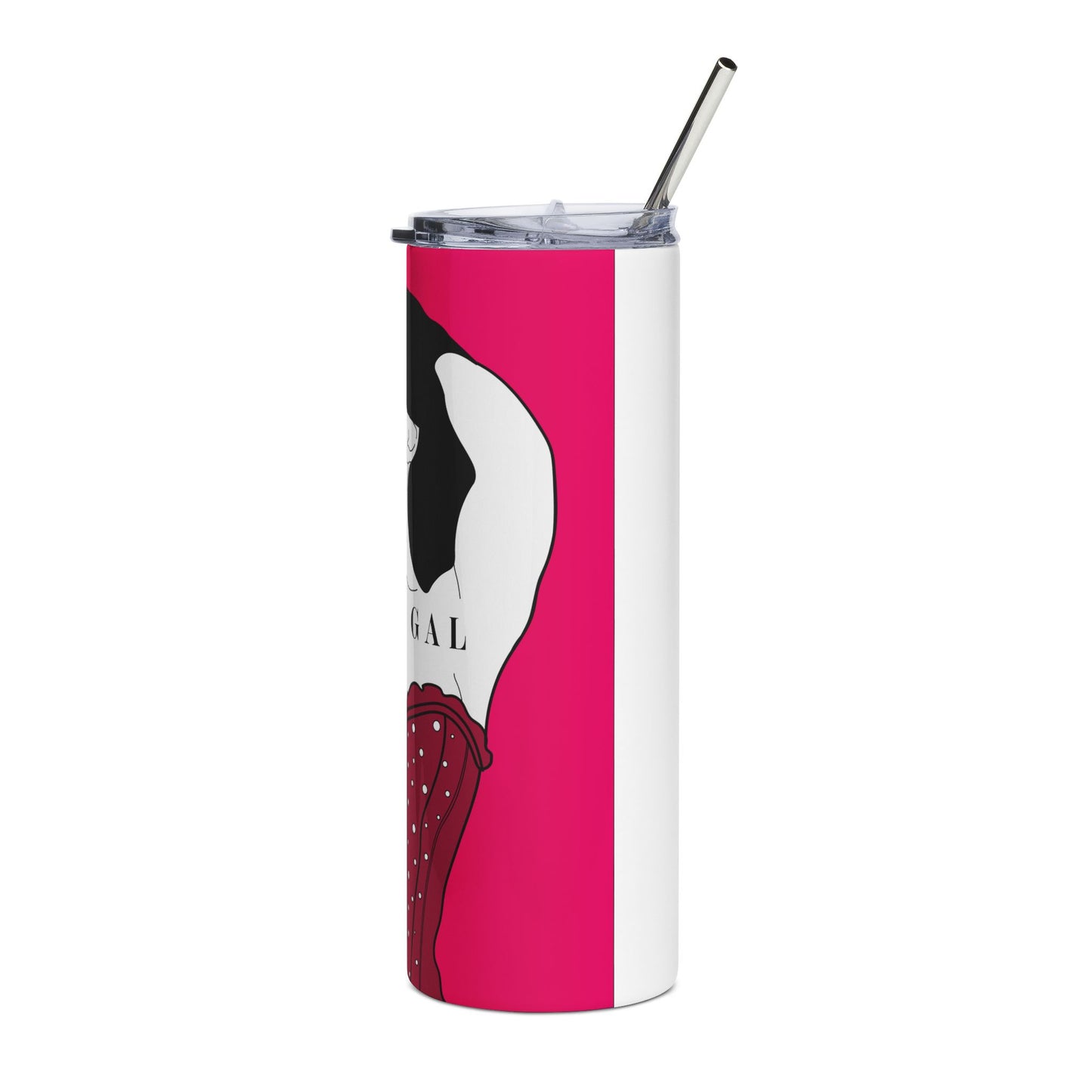 Party Gal Tumbler with Straw - 20oz