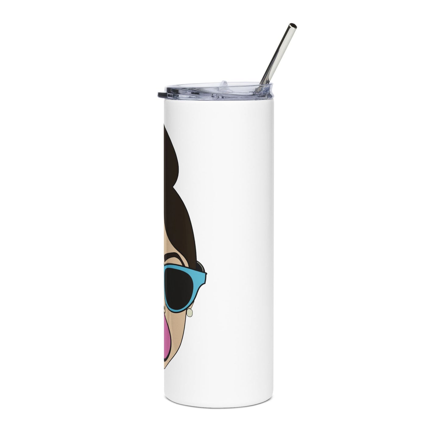 BubbleGum Tumbler 20oz with Straw