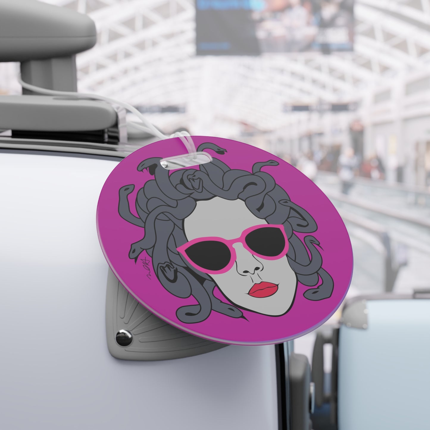 Medusa Luggage Tags