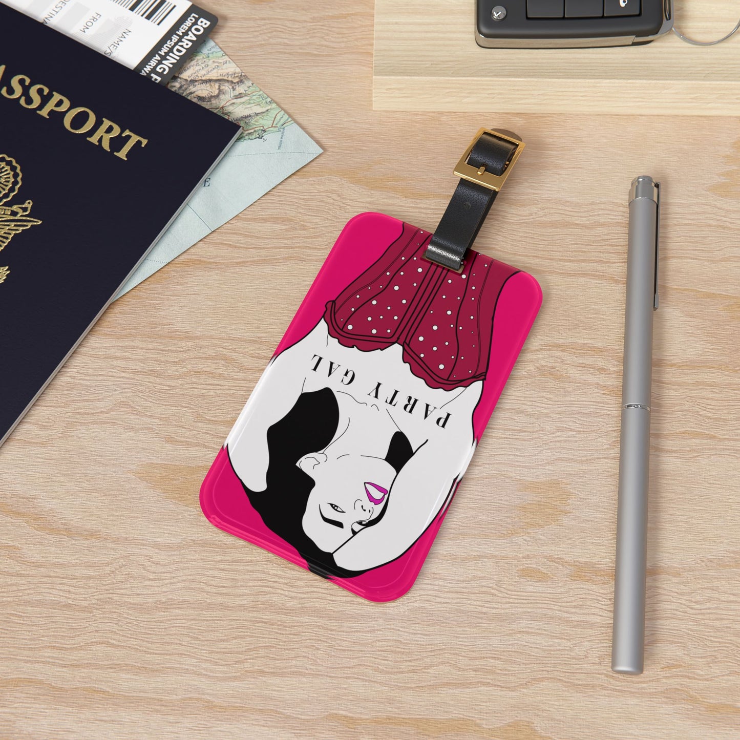 Party Gal Luggage Tag