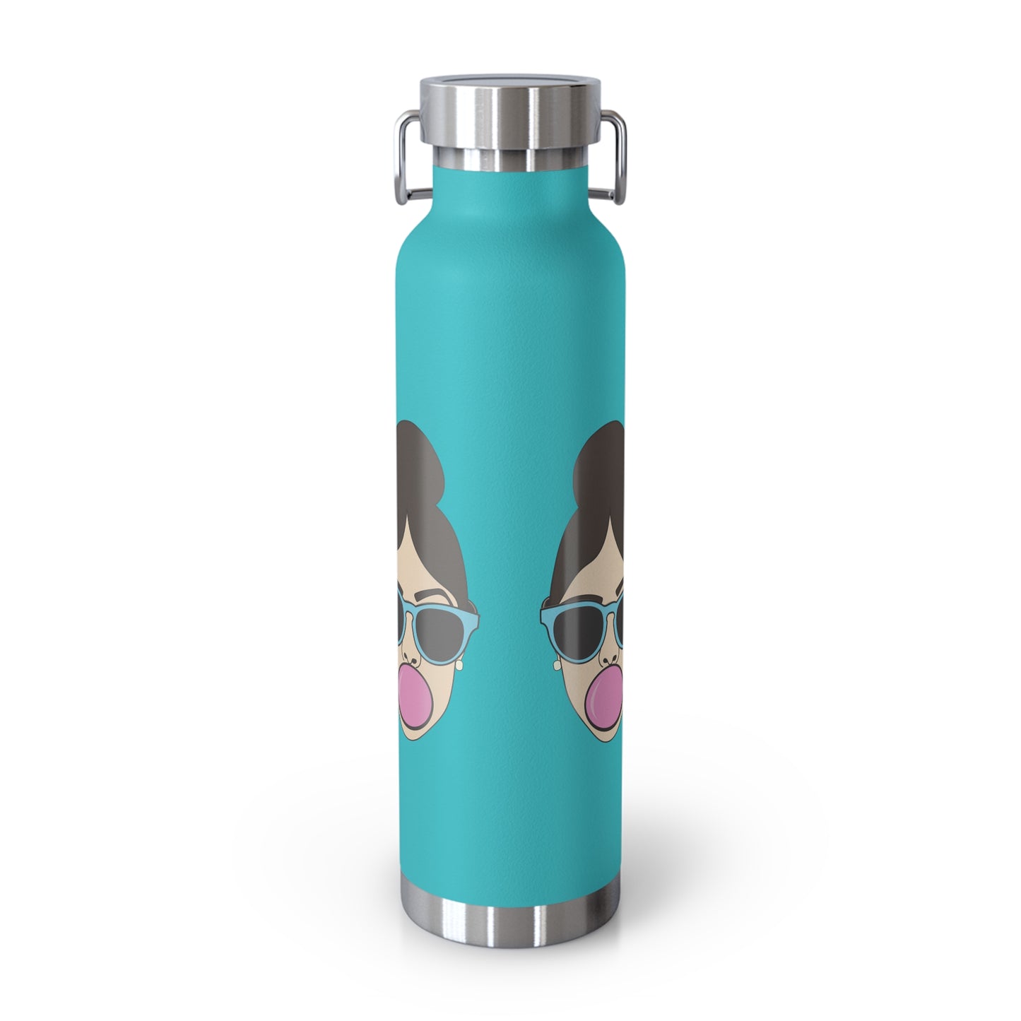 BubbleGum Insulated Water Bottle -  22oz