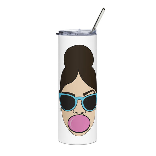 BubbleGum Tumbler 20oz with Straw