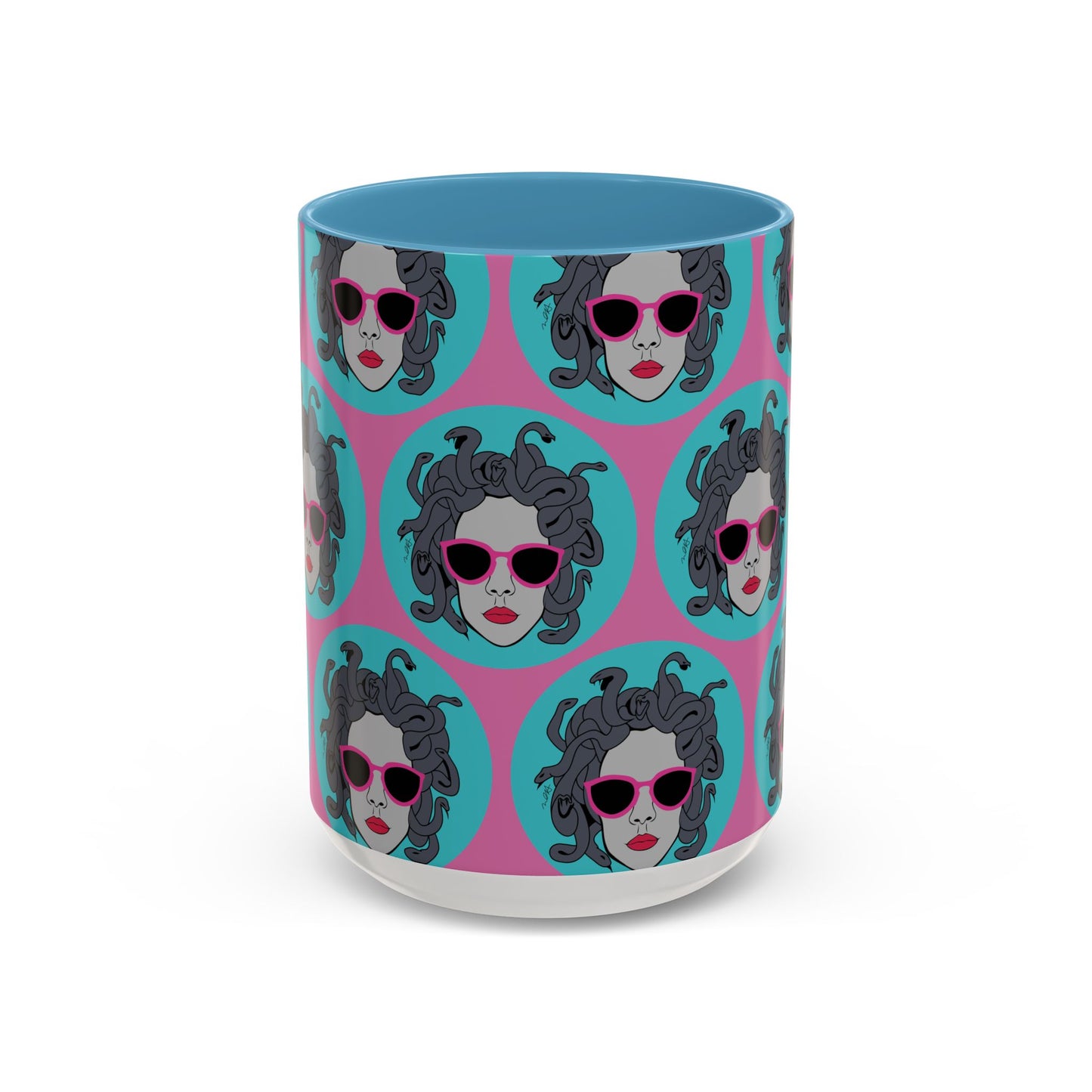 Colorful Medusa Coffee Mug