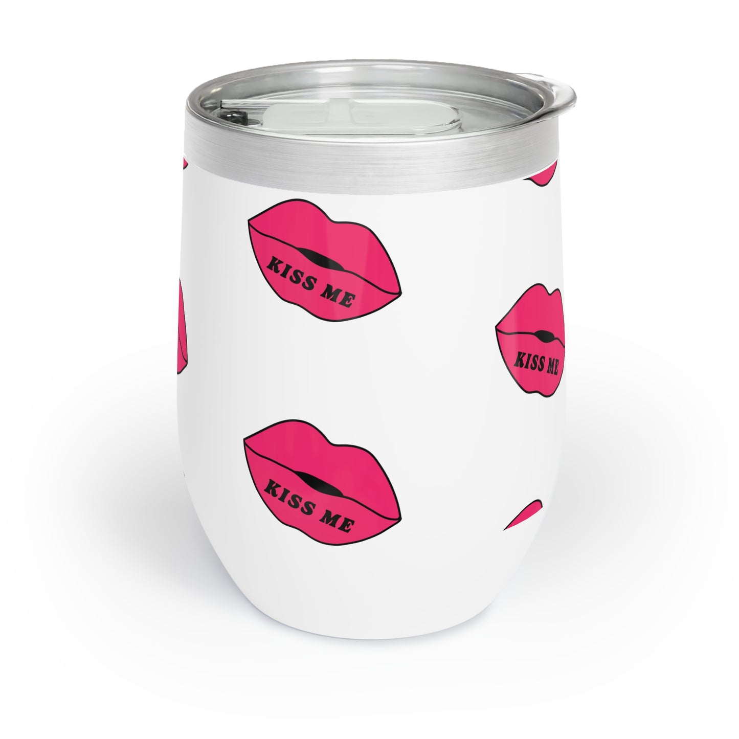 Kiss Me Chill Wine Tumbler