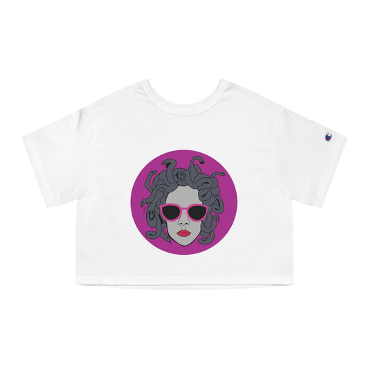 Medusa Cropped T-Shirt