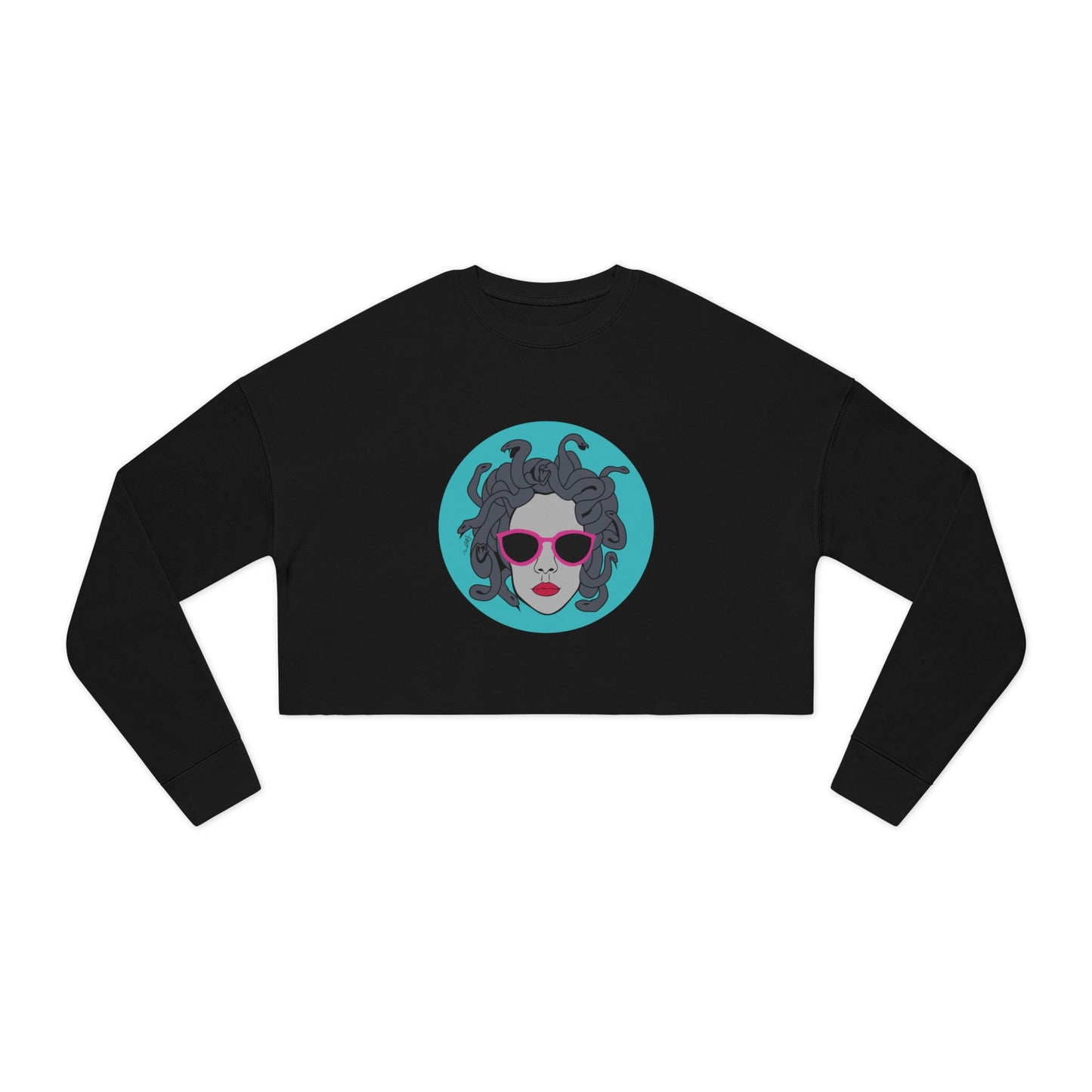Medusa Cropped Sweatshirt