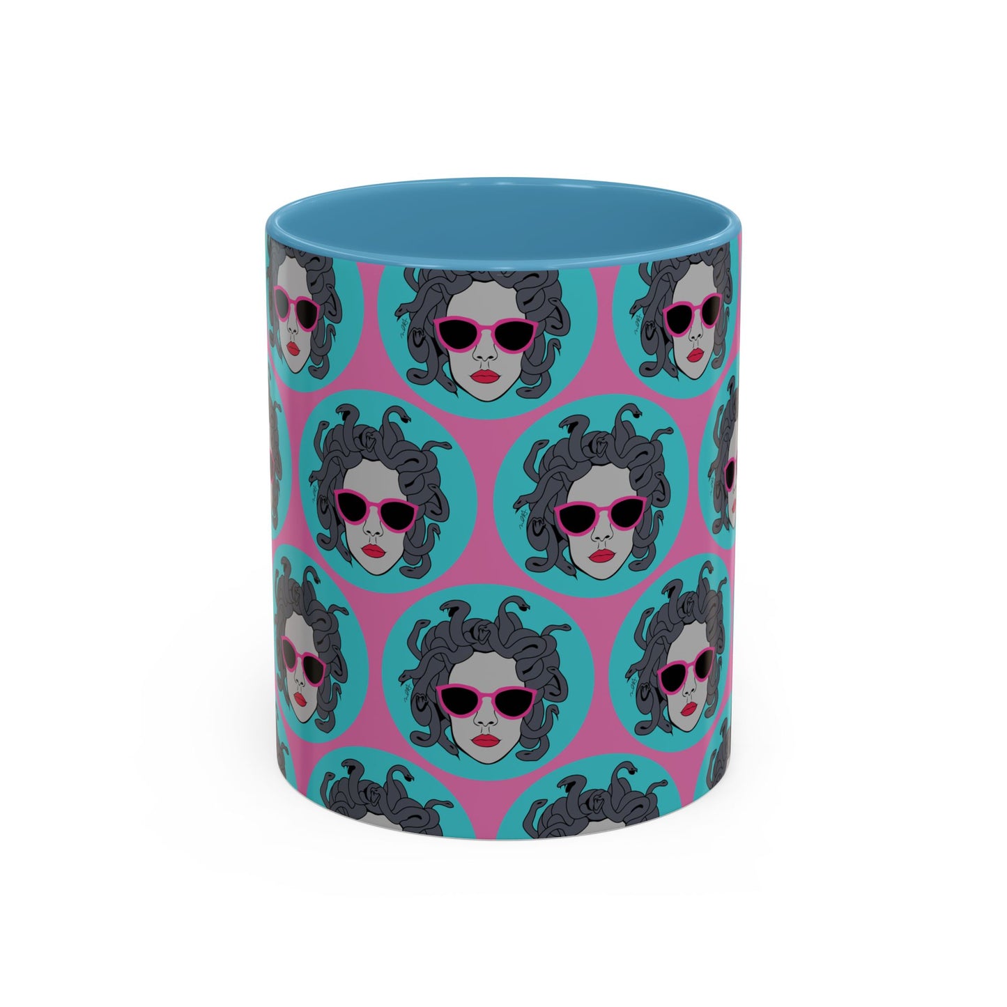 Colorful Medusa Coffee Mug