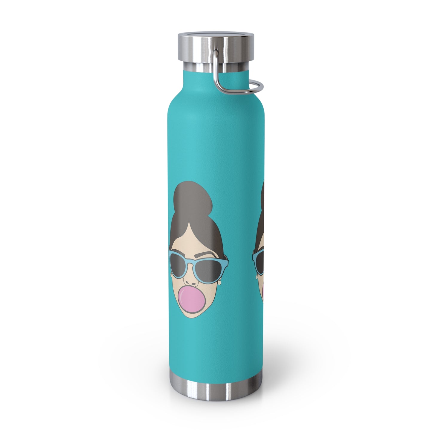 BubbleGum Insulated Water Bottle -  22oz
