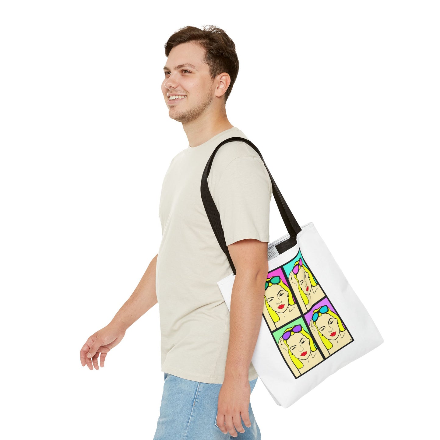 Sassy Pop Art Tote Bag