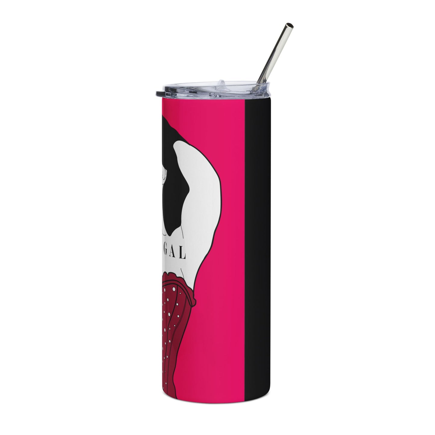 Party Gal Tumbler with Straw - 20oz