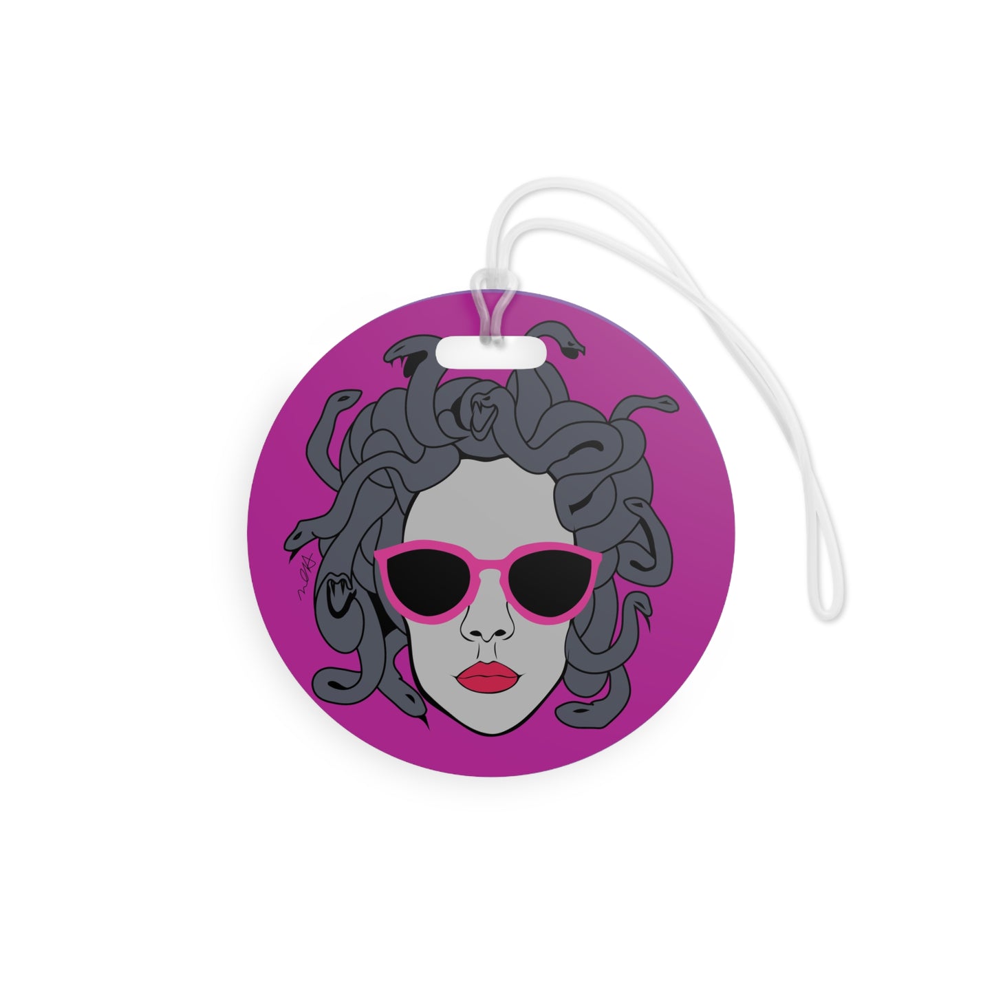 Medusa Luggage Tags