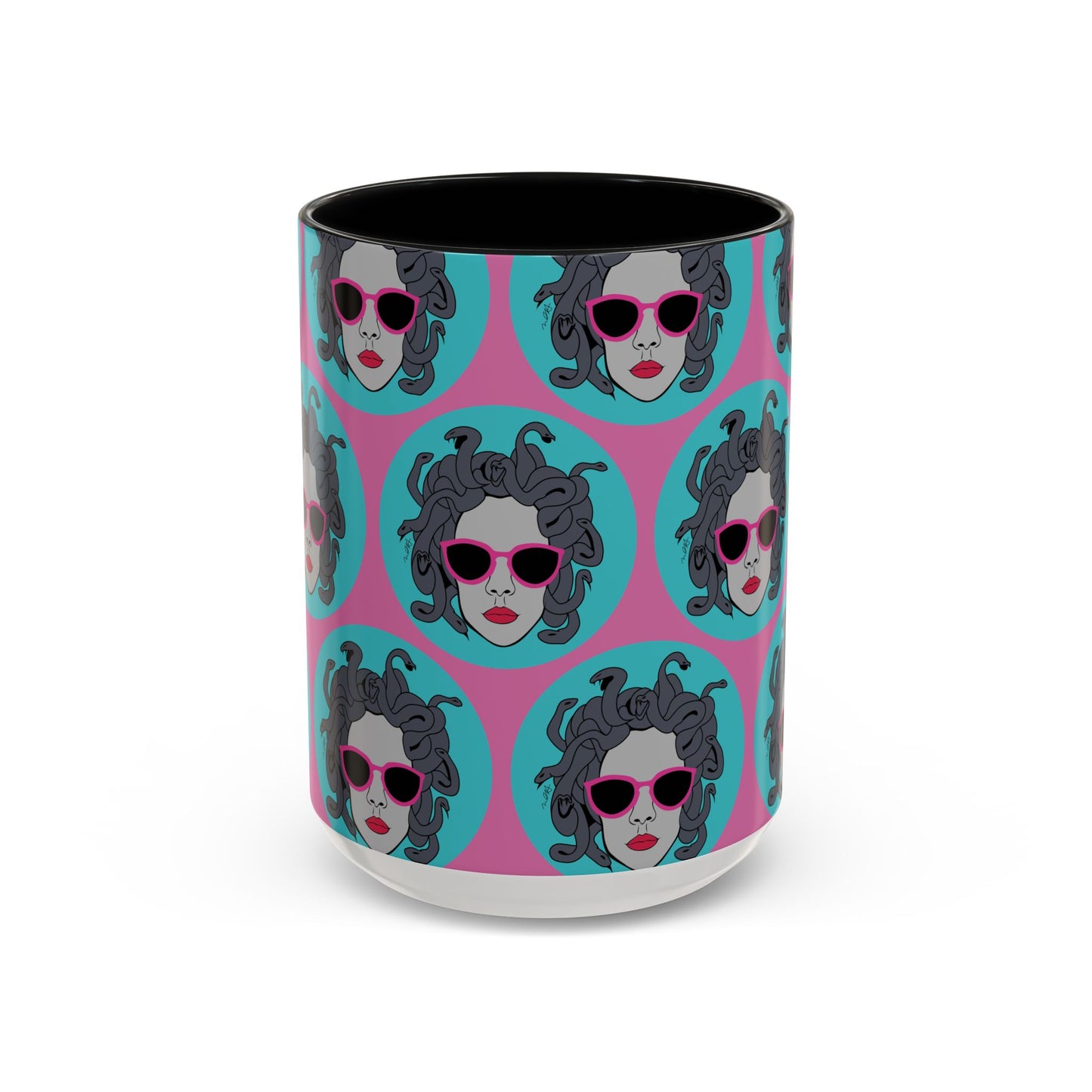 Colorful Medusa Coffee Mug