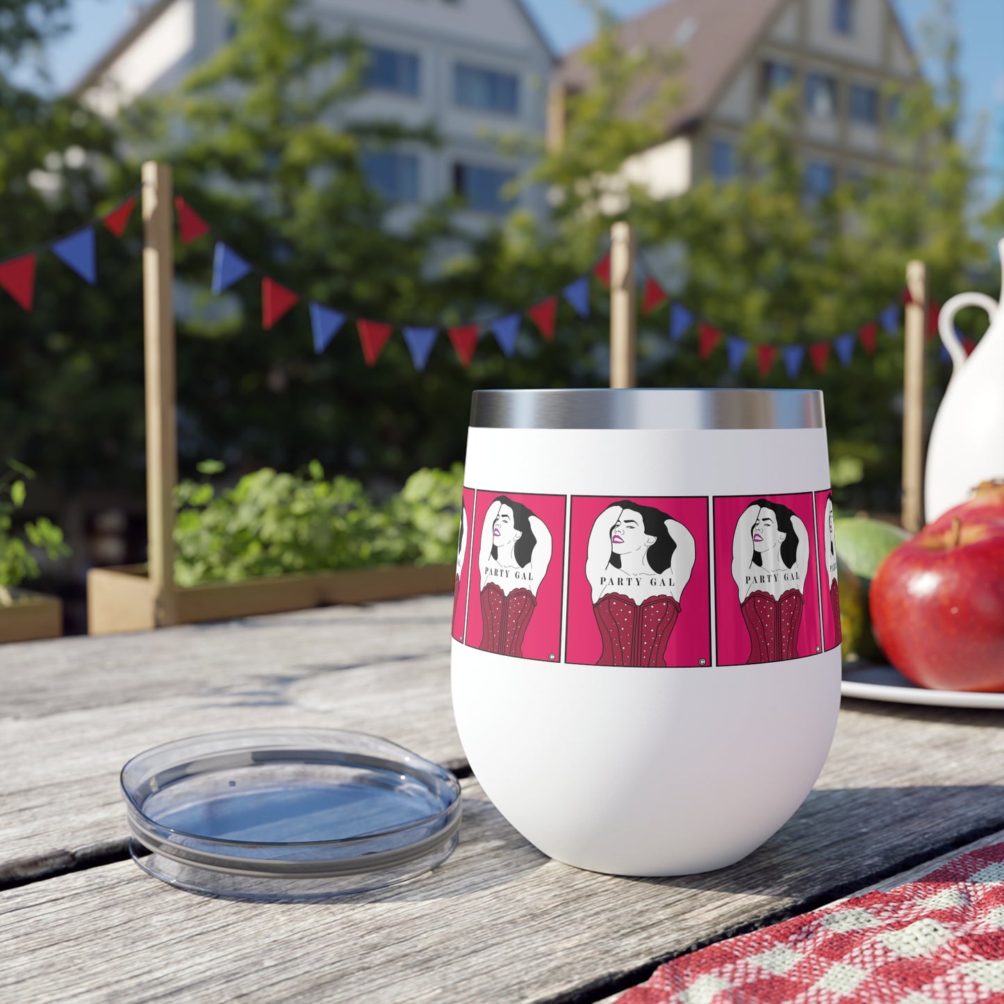 Party Gal Copper Vacuum Insulated Cup, 12oz